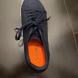 SWIMS Breeze Knit Sneakers - Navy, US 8